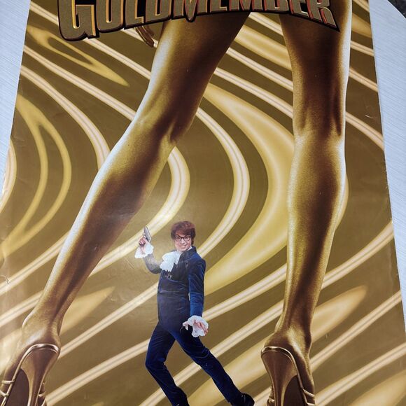 Austin Powers in Goldmember Original Theatrical One Sheet Gold  Poster 27X40 - Picture 6 of 6
